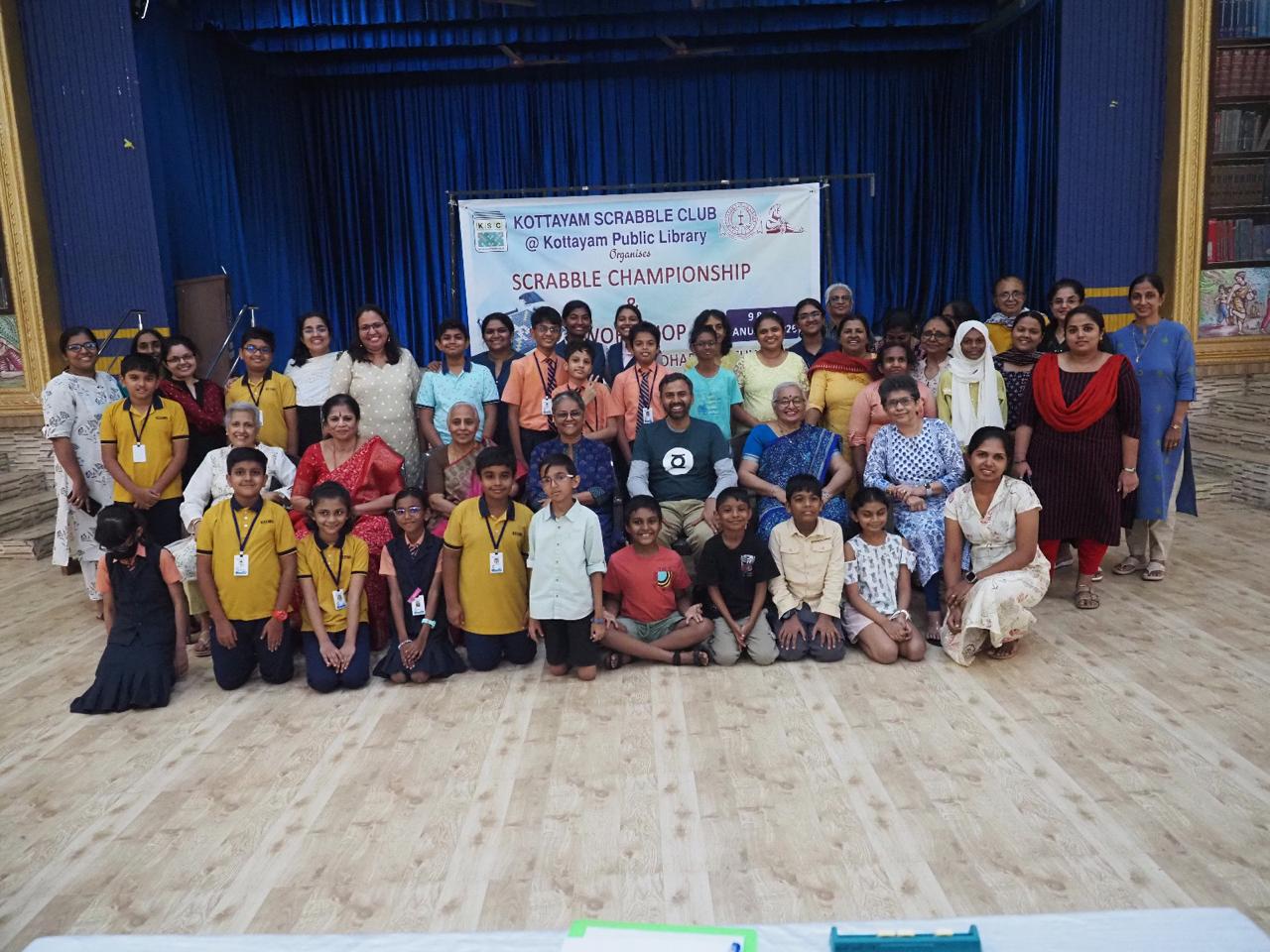 The Kottayam Scrabble Championship & Workshop, together