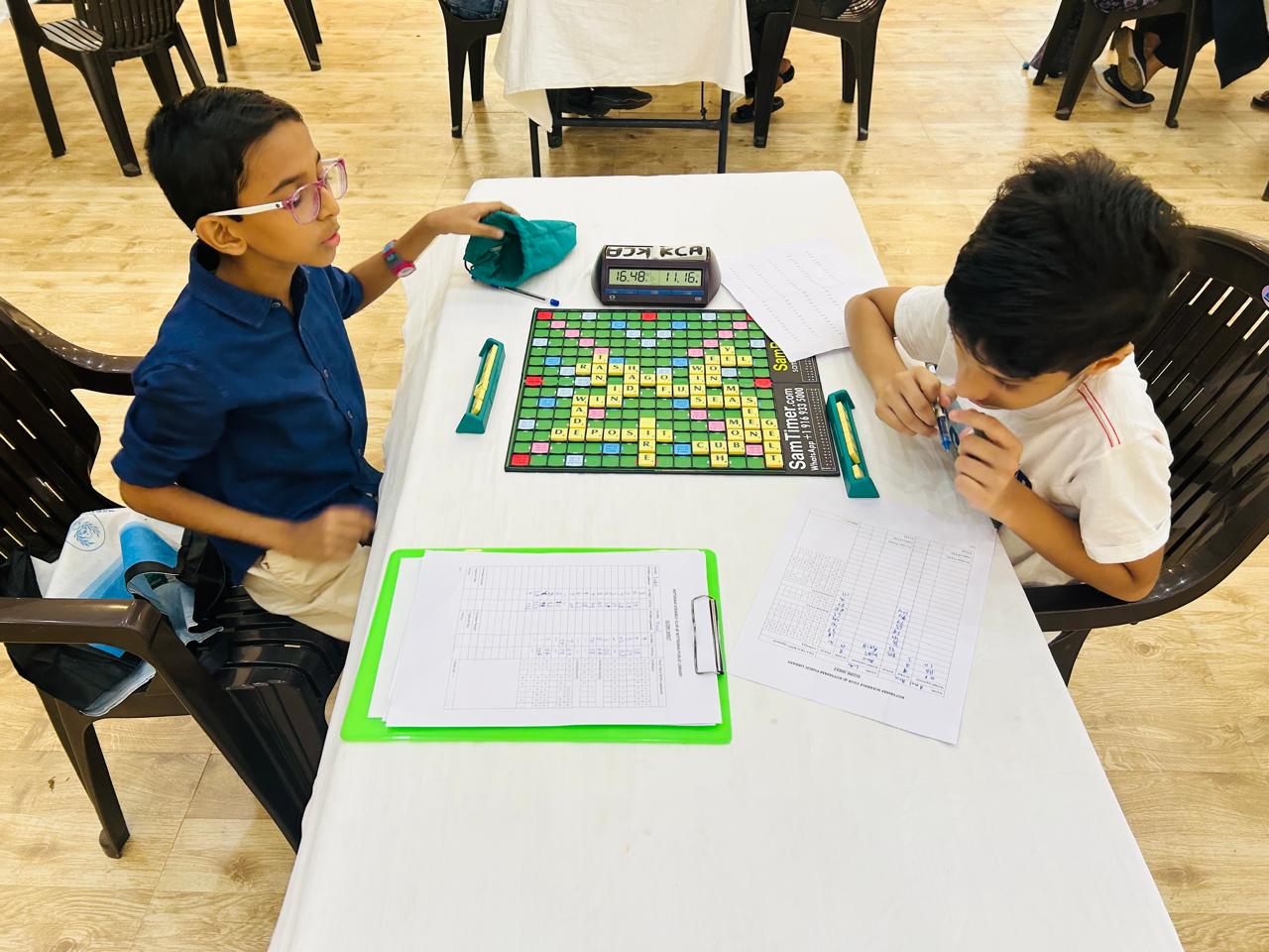 Building a word under pressure