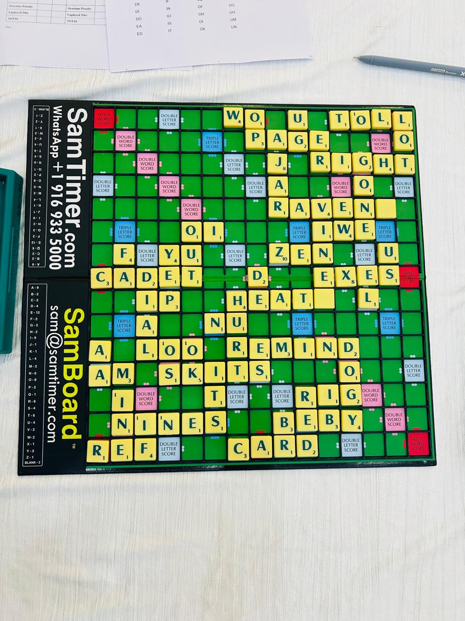 Working through a tricky rack